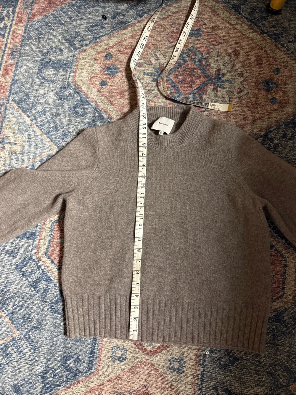 Reformation Calloway Regenerative Wool Crew - Picture 4 of 6